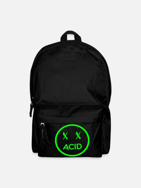 acid face - Backpack - black