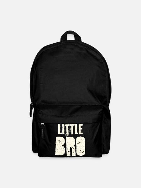 Geschenkidee für kleinen Bruder - Rucksack - Schwarz