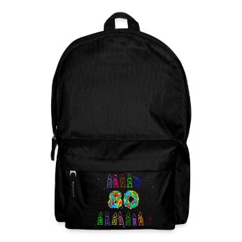 Idée cadeau 80e anniversaire, cadeau d'anniversaire - Sac à dos - noir - Devant