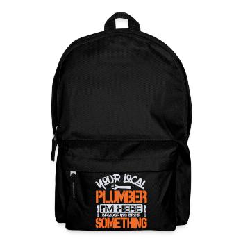 C’est un cadeau amusant pour Kemptner. Idée de cadeau cool - Sac à dos - noir - Devant