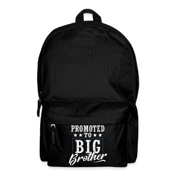 Promoted To Big Brother - Backpack - black - Front