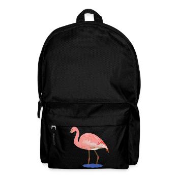Flora Flamingo - Rucksack - Schwarz - Vorne
