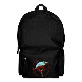 Great White Shark - Backpack - black - Front