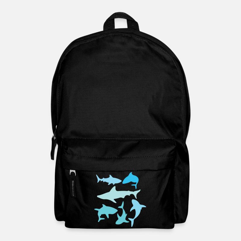 Requins - Sac à dos - noir
