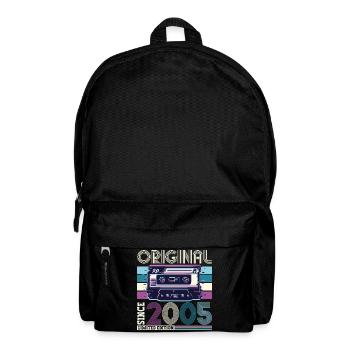 Original 2005 17. Geburtstag Geschenk Herren - Rucksack - Schwarz - Vorne