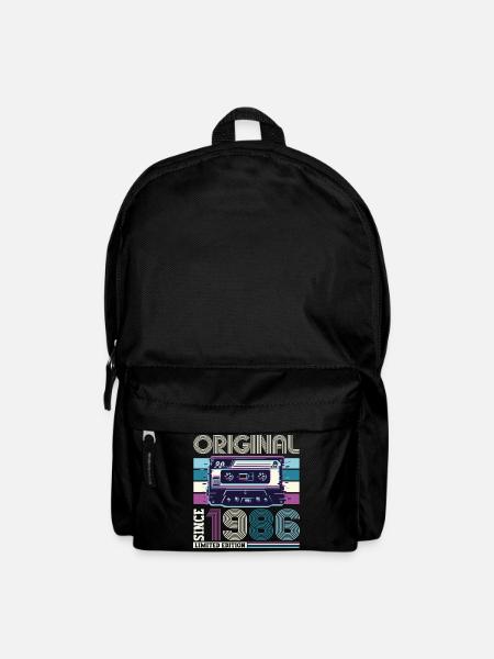 Original 1986 36. Geburtstag Geschenk Herren - Rucksack - Schwarz