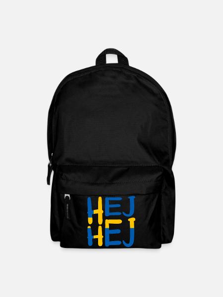 HEJ HEJ SCHWEDEN - Rucksack - Schwarz