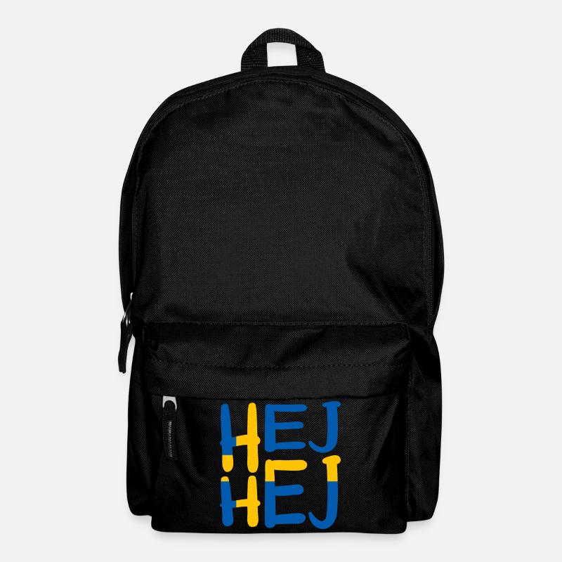 HEJ HEJ SCHWEDEN - Rucksack - Schwarz