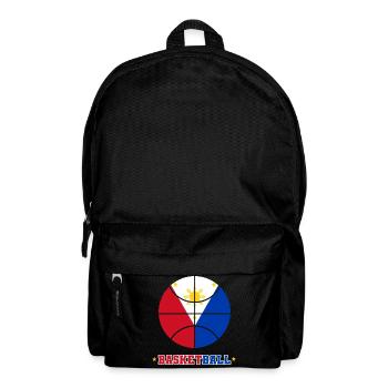 Philippines Filipino Flag Basketball I Cadeau - Sac à dos - noir - Devant