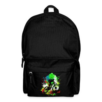 Mountainbike - Rucksack - Schwarz - Vorne