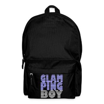 Glamping Boy - Rucksack - Schwarz - Vorne