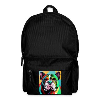 Bouledogue - Sac à dos - noir - Devant