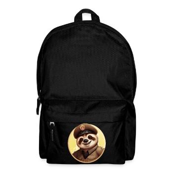 Police Sloth - Backpack - black - Front