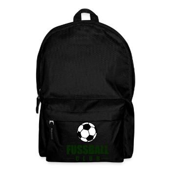 fussball club - Rucksack - Schwarz - Vorne