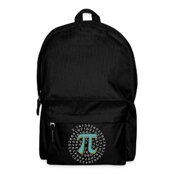Pi Day - Happy Pi Day - Backpack - black - Front