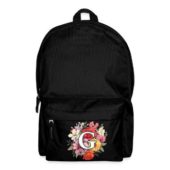 G Monogram Bouquet - Backpack - black - Front