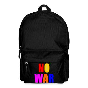 No war - Backpack - black - Front