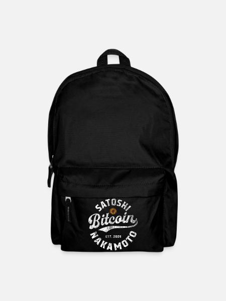 Bitcoin - We love Crypto - Rucksack - Schwarz