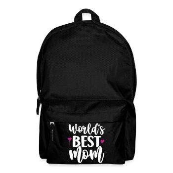 Die beste Mutter der Welt - Rucksack - Schwarz - Vorne