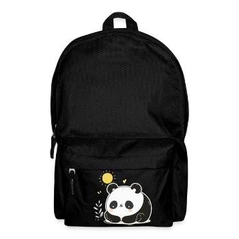 Marko der Panda: Niedlichkeit entfesselt - Rucksack - Schwarz - Vorne