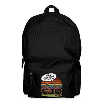 Corporate Bike Enthusiast Vintage Design - Backpack - black - Front