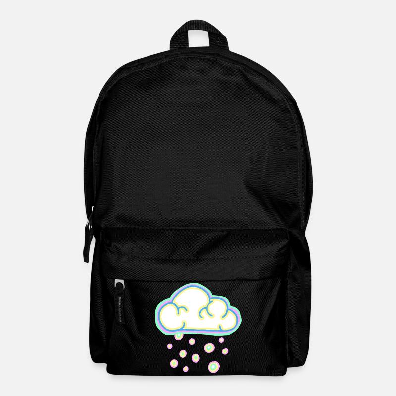 Pastellwolke und Schnee - Rucksack - Schwarz