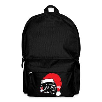Noël Gnome Merry Christmas - Sac à dos - noir - Devant