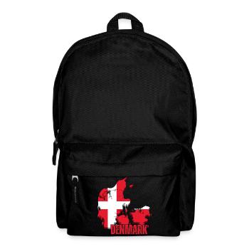 Fierté danoise, drapeau du Danemark - Sac à dos - noir - Devant