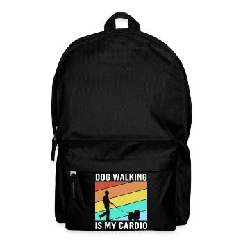Haustier Sitter Haustiere Babysitter - Rucksack - Schwarz - Vorne