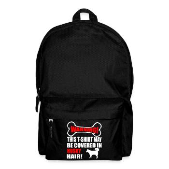 This T shirt May Be Covered In Husky Hair - Backpack - black - Front