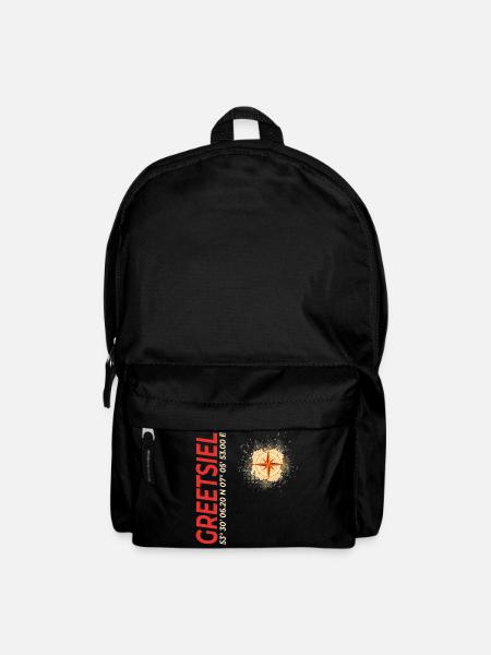 Greetsiel - Rucksack - Schwarz