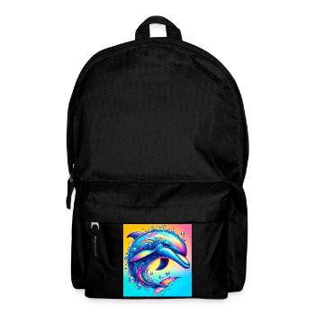dolphin - Backpack - black - Front
