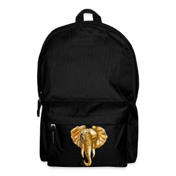 Éléphant - Sac à dos - noir - Devant