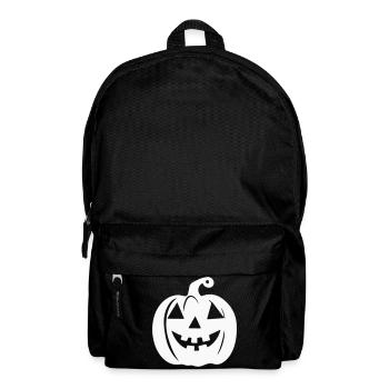 Spooky pumpkin motifs for Halloween - Backpack - black - Front