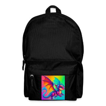 dragon - Backpack - black - Front