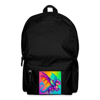 dragon - Backpack - black - Front