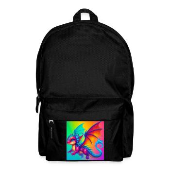 dragon - Backpack - black - Front