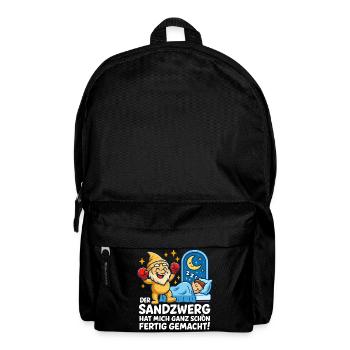 Der Sandzwerg schlägt zu ! - Rucksack - Schwarz - Vorne