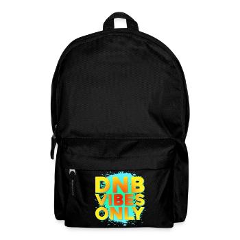 Drum n Bass Shirt Sommer DNB Colorful Vibes - Rucksack - Schwarz - Vorne