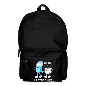 Milch Laktose Blähungen - Rucksack - Schwarz - Vorne
