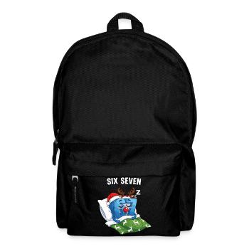 67 Six Seven Memes Christmas Pajamas - Backpack - black - Front
