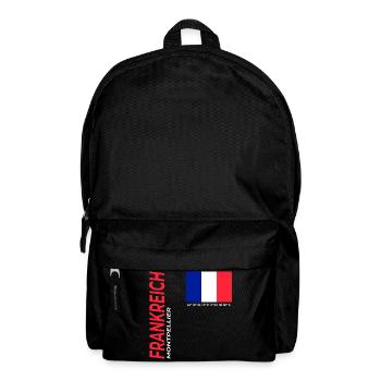 Montpellier - Rucksack - Schwarz - Vorne