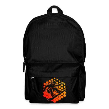 Direkte Snowboard Aussage für Frauen - Rucksack - Schwarz - Vorne
