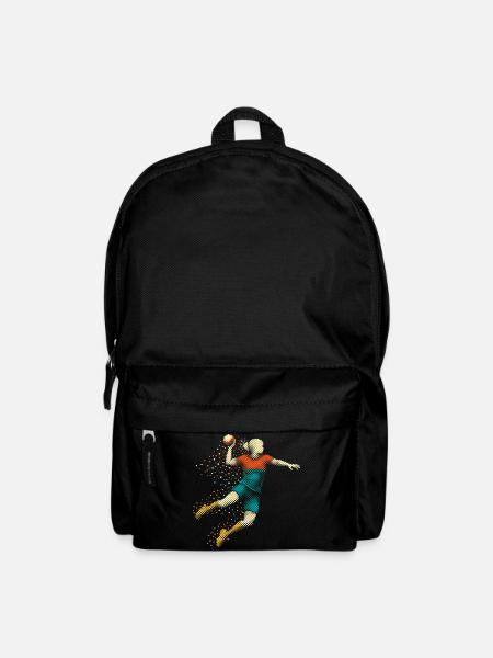 handball mädchen - Rucksack - Schwarz