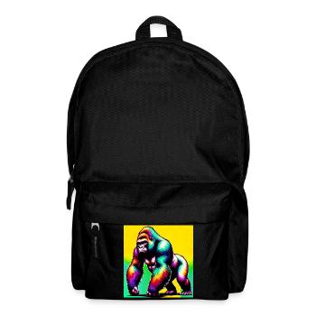 gorilla - Backpack - black - Front