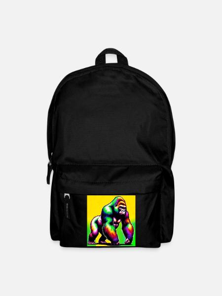 Gorilla - Rucksack - Schwarz