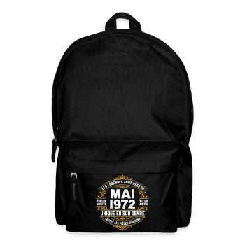 May 1972  - Sac à dos - noir - Devant