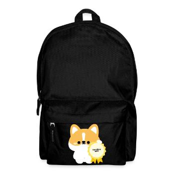 Zertifizierter NPC Corgi - Rucksack - Schwarz - Vorne