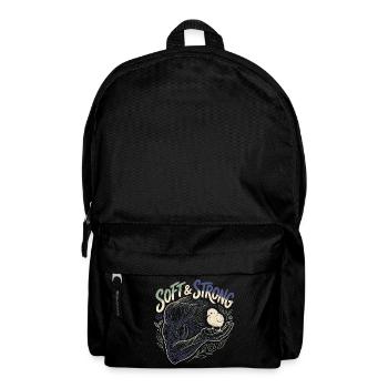 Soft And Strong Men - Backpack - black - Front