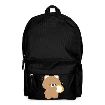 Mélodie du tambourin d’ours - Sac à dos - noir - Devant